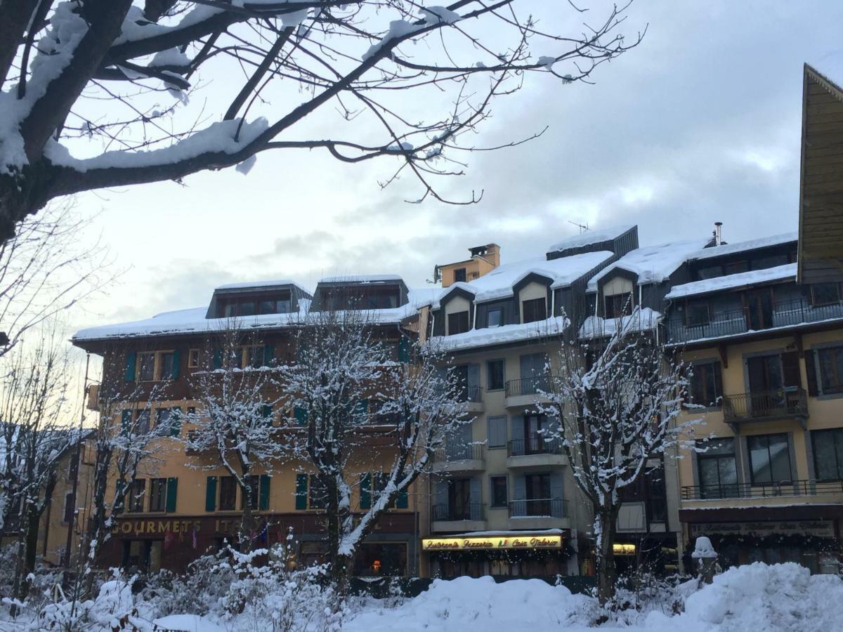 Duplex En Vieux Bois Hyper Centre Lägenhet Chamonix Exteriör bild