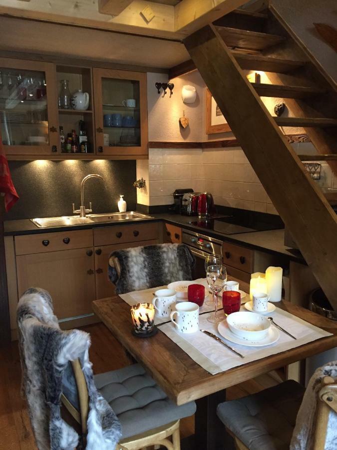 Duplex En Vieux Bois Hyper Centre Lägenhet Chamonix Exteriör bild